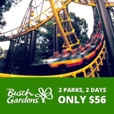 Busch Gardens Williamsburg Tickets Attraction The Vacation Channel